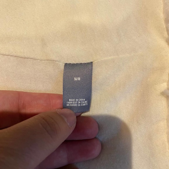 Aerie White Teddy Bear Vest Cardigan Medium - Picture 7 of 10